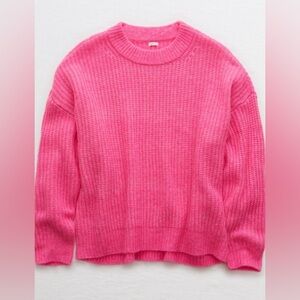 Aerie crew pullover sweater